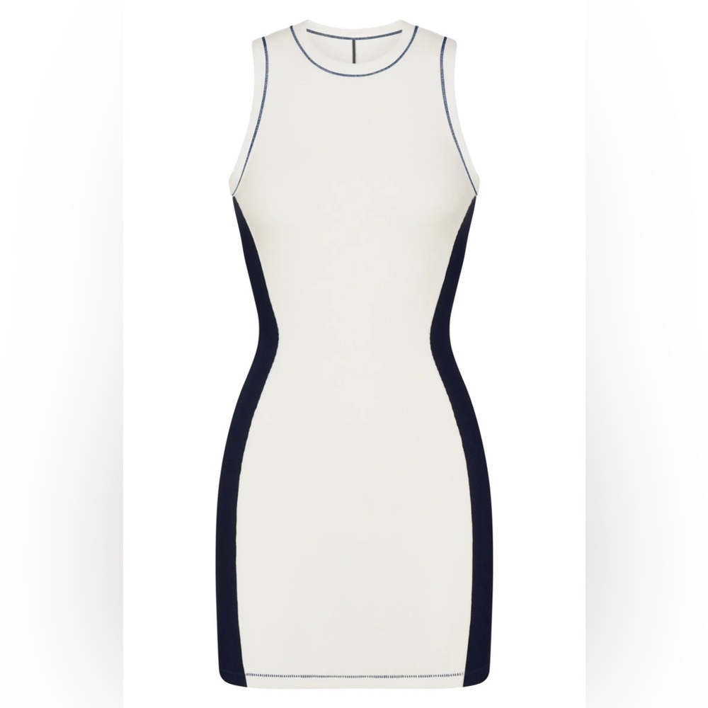 SKIMS Cotton Rib Tank Dress - Picture 4 of 9